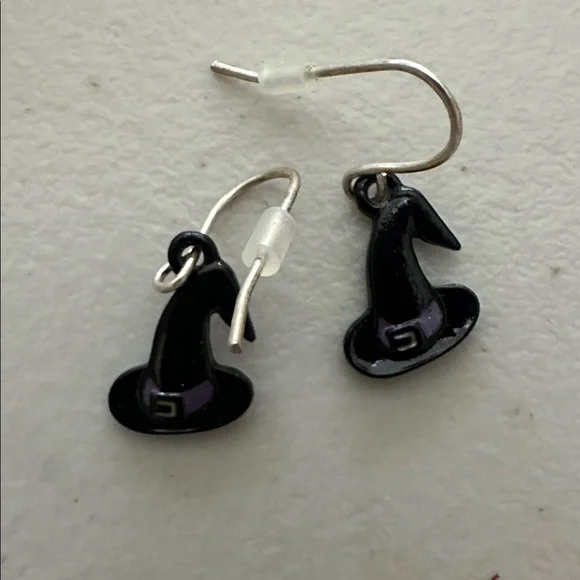 Witches Hat Earrings - Picture 1 of 1